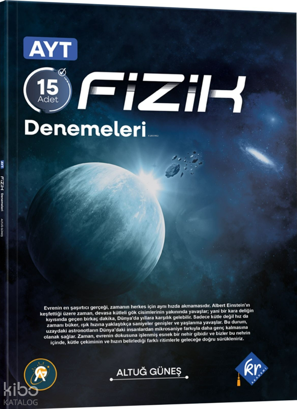 Kr Akademi Ayt Fizik Denemeleri 15 Adet