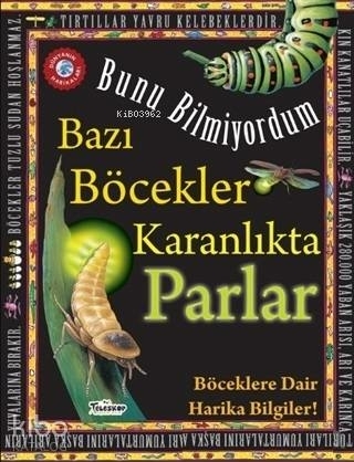 Bazı Böcekler Karanlıkta Parlar - Bunu Bilmiyordum - Böceklere Dair Harika Bilgiler! Flowerpot Press