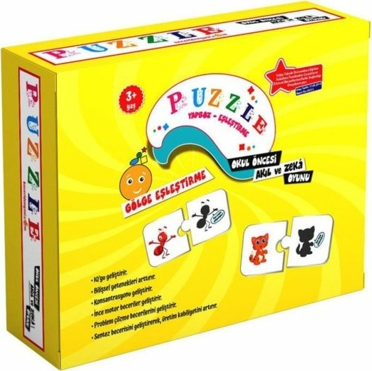 Puzzle Yapboz-Eşleştirme Gölge Eşleştirme 2 - 48 Parça