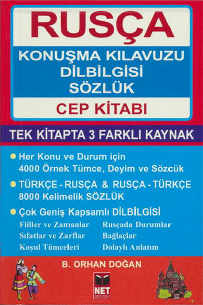 Rusça Konuşma Kılavuzu Dilbilgisi Konuşma Cep Kitabı Bin Orhan Doğan