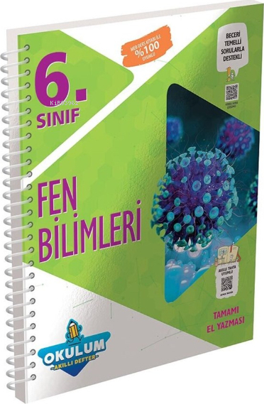 3563 - 6.Sınıf Fen Bilimleri Akıllı Defter