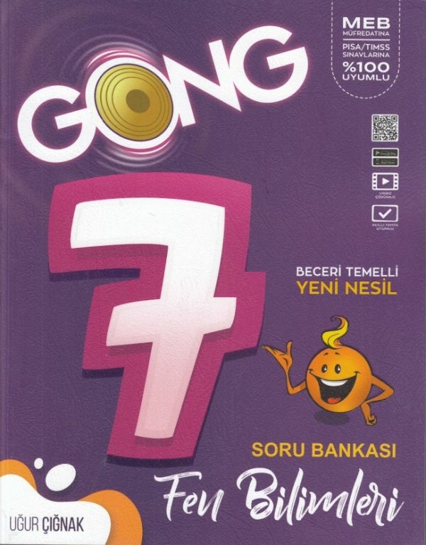 Gong 7. Sınıf Fen Bilimleri Beceri Temelli Yeni Nesil Soru Bankası Uğur Çığnak