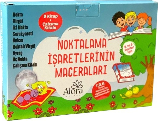 Noktalama İşaretlerinin Maceraları (Renkli  8 Kitap) Şebnem Güler Karacan