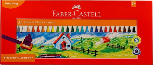 Faber Castell Faber 25 Li Silinebilir Wx Crayon Pastel 122725