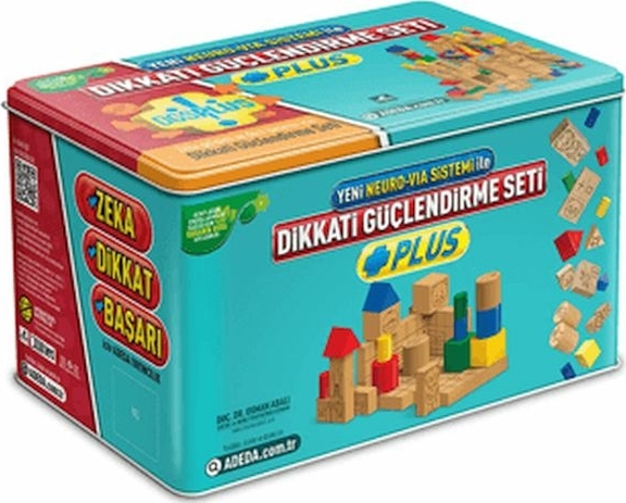Dikkati Güçlendirme Seti Plus 6 Yaş Kutu Doç. Dr. Osman Abalı