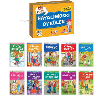 Hayalimdeki Öyküler– (10 Kitap+Soru Kitapçığı) Tuba Öztürk