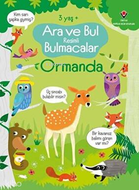 Ara Ve Bul Resimli Bulmacalar - Ormanda Gareth Lucas