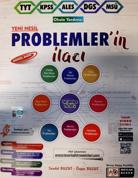 Mutlak Değer Tyt Dgs Ales Problemlerin İlacı Soru Bankası Özgen Bulut