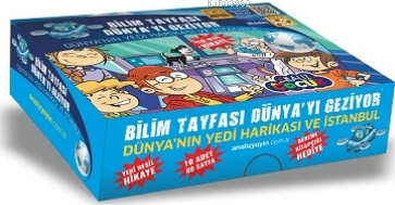 Bilim Tayfası Dünya'Yı Geziyor 10'Lu Hikaye Seti+Değerlendirme Testi