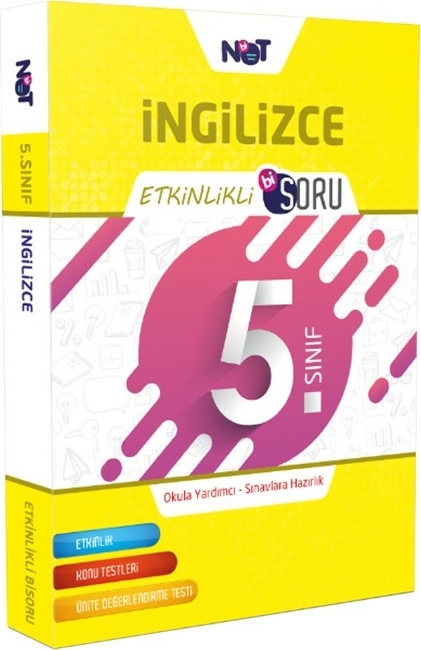 BiNot Yayınları 5. Sınıf İngilizce Etkinlikli BiSoru BiNot