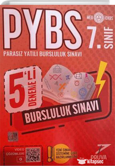 Pruva Akademi 7. Sınıf PBYS Bursluluk 5`li Deneme