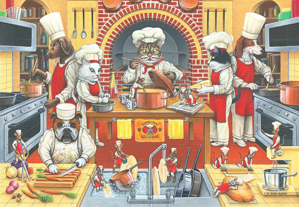 ŞEF KOOL KAT  (PUZZLE 500) 3586