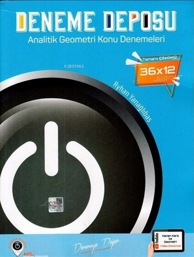 YKS AYT DENEME DEPOSU ANALİTİK GEOMETRİ  - 2022