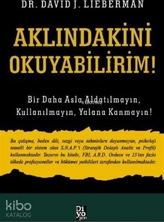 Aklındakini Okuyabilirim! David J. Lieberman