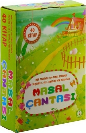 Masal Çantası 1. ve 2. Sınıflar İçin Hikaye Kitapları (40 Kitap Takım) Kolektif