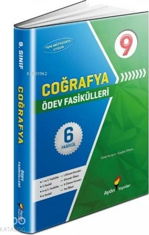 Aydın Yayınları 9. Sınıf Coğrafya Ödev Fasikülleri Aydın Onat Kurşun