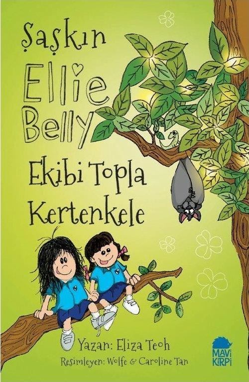 Şaşkın Ellie Belly- Ekibi Topla Kertenkele Eliza Teoh