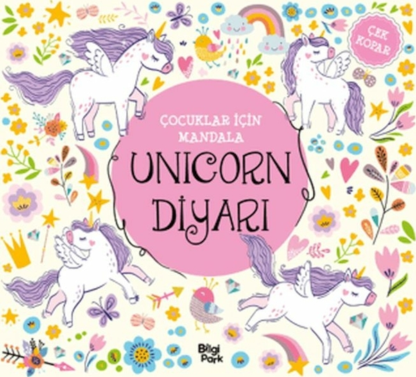 Çocuklar İçin Mandala - Unicorn Diyarı Kolektif