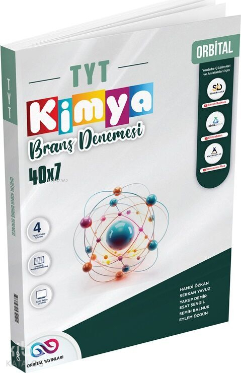 Orbital Yayınları Tyt Kimya 40 X 7 Branş Denemeleri