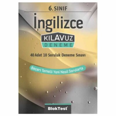 6.Sınıf Bloktest İngilizce Kılavuz Deneme