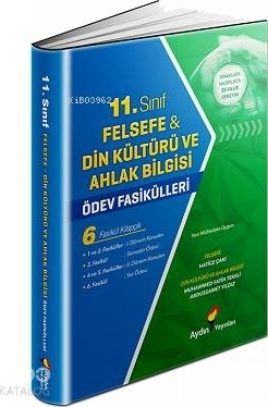 Aydın Felsefe-Din Kültürü ve Ahlak Bilgisi Ödev Fasikülleri 11.Sınıf Kolektif