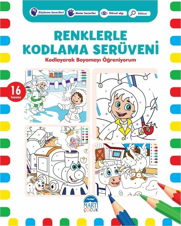 Renklerle Kodlama Serüveni 2; Kodlayarak Boyamayı Öğreniyorum Kerem Altındağ