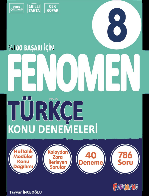 Fenomen 8. Sınıf LGS Türkçe Konu Denemeleri