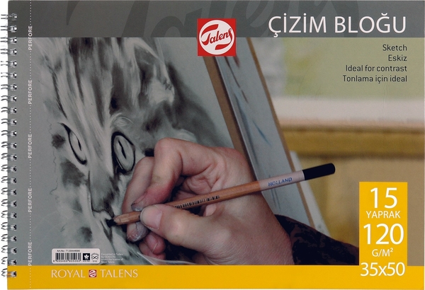 TALENS ÇİZİM BLOĞU 35X50 15YP 120GR