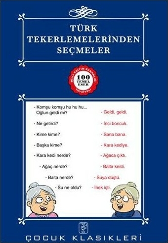 Türk Tekerlemelerinden Seçmeler Mehmet Demirkaya