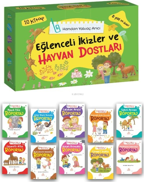 Eğlenceli İkizler ve Hayvan Dostları Handan Yalvaç Arıcı