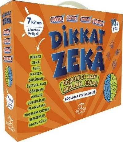 Dikkat - Zeka 4. Sınıf Seti - 10 Yaş (7 Kitap) Mehmet Türkdoğan, Savaş Özdemir
