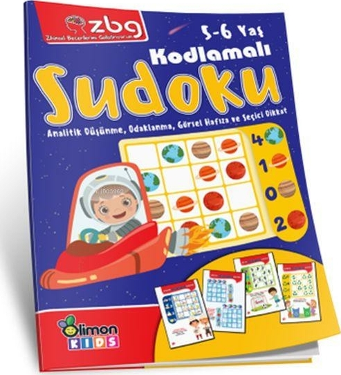 Zbg 5-6 Yaş Kodlamalı Sudoku Fethiye Tunç