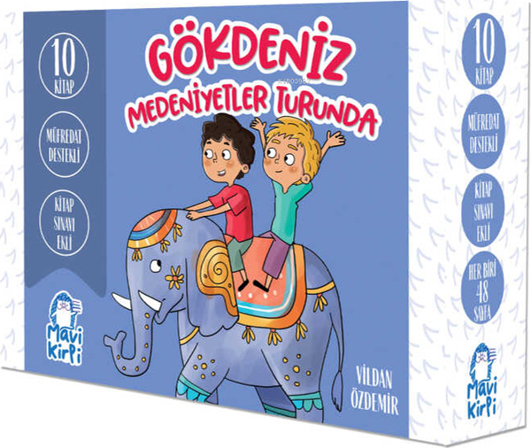 Gökdeniz Medeniyetler Turunda - 3. Sınıf Hikâye Seti (10 Kitap) Vildan Özdemir