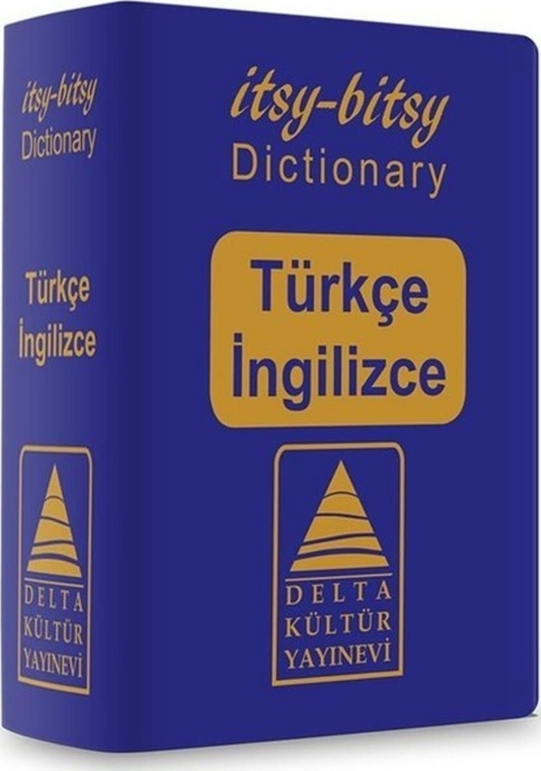 Delta Kültür Yayınları İtsy - Bitsy Dictionary Türkçe - İngilizce Mini Sözlük Delta Kültür