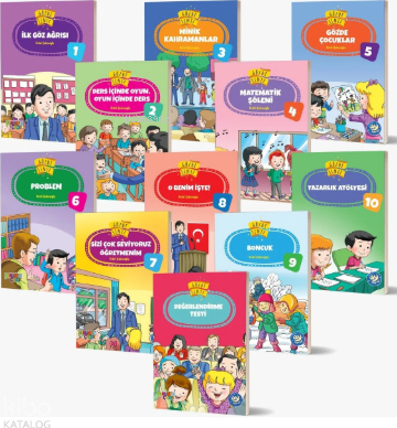 Gözde Sınıf Hikaye Seti (10 Kitap + Değerlendirme Soruları)