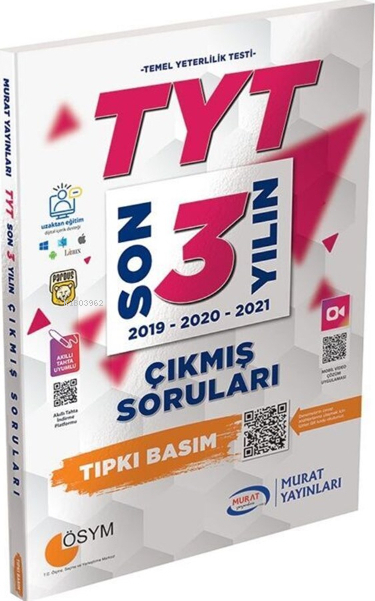 2577 - TYT Son 3 Yılın Çıkmış Sınav Soruları (2019-21)