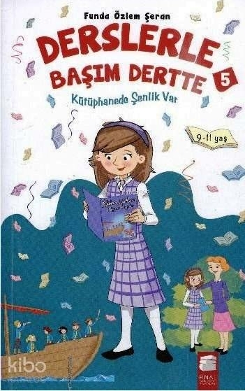 Derslerle Başım Dertte 5 - Kütüphanede Şenlik Var Funda Özlem Şeran