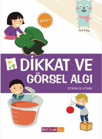 Dikkat Ve Görsel Algı Etkinlik Kitabı (36 Ay) Elif Alkan