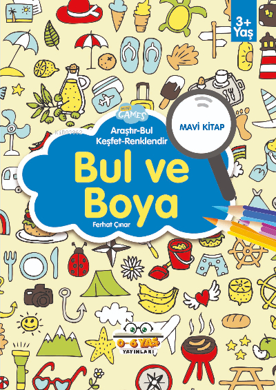Bul ve Boya Mavi Kitap Ferhat Çınar