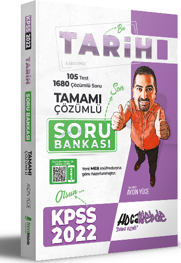 2022 KPSS Tarih Tamamı Çözümlü Soru Bankası Engin Eraydın
