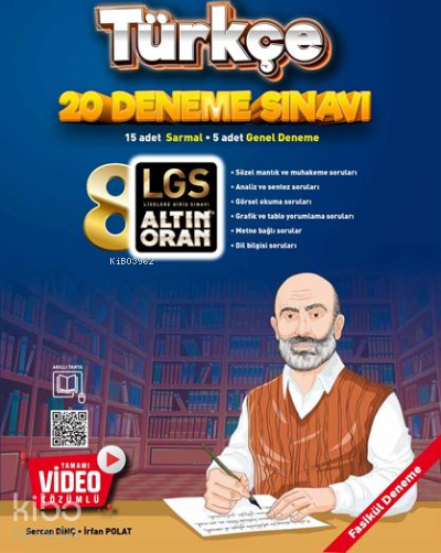 Altın Oran 8.Sınıf Türkçe 20 Deneme Tamamı Video Çözümlü