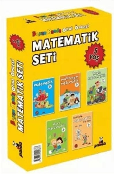 Okul Öncesi 5 Yaş Matematik Seti (5 Kitap) Afife Çoruk