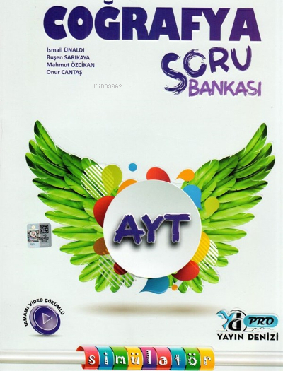 Yks Ayt Pro S.B. Coğrafya - 2021 İsmail Ünaldı