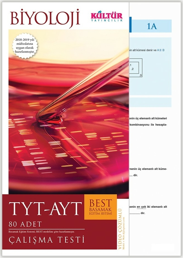 Kültür Yayıncılık TYT-AYT Best Biyoloji Çalışma Testleri