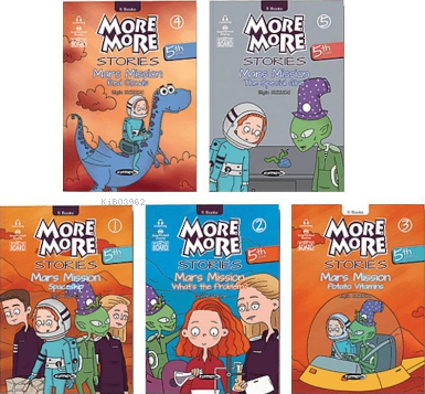 MORE & MORE ENGLISH HİKAYE SETİ (5 KİTAP) Kolektif
