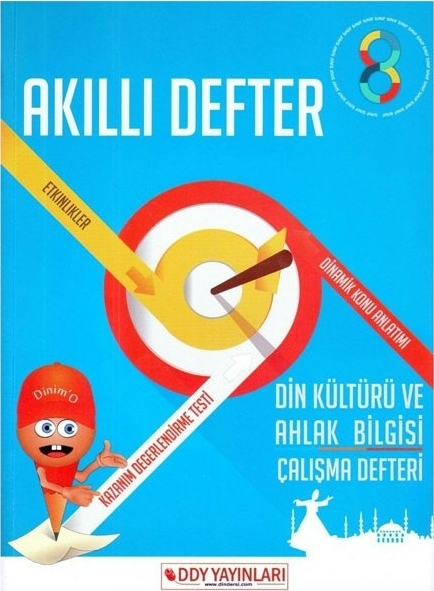 8. Sınıf Din Kültürü ve Ahlak Bilgisi Akıllı Defter
