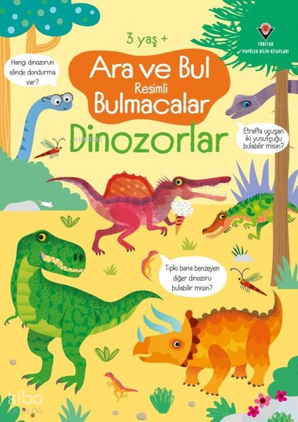 Ara ve Bul Resimli Bulmacalar - Dinozorlar Gareth Lucas
