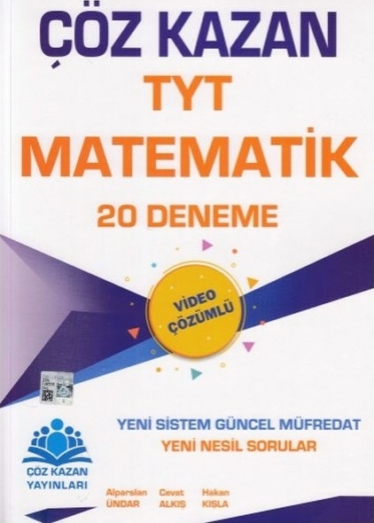 Çöz Kazan Yayınları TYT Matematik 20 Deneme Çöz Kazan
