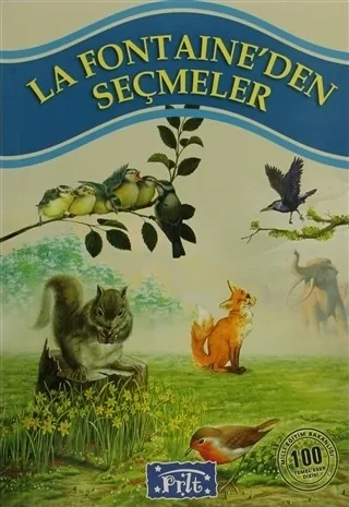La Fontaineden Seçmeler 100 Temel Eser 1.Kademe Jean de la Fontaine