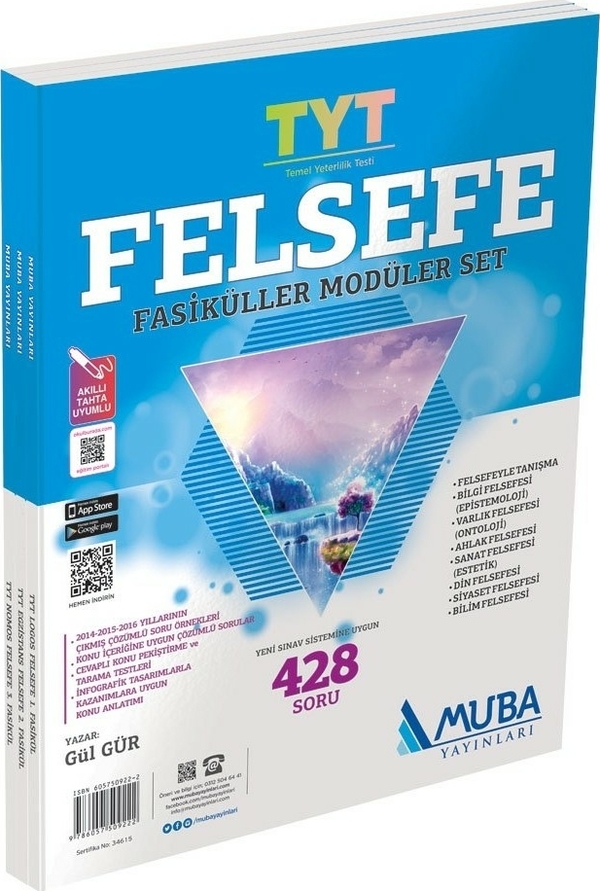 Muba Yayınları TYT Felsefe Fasiküller Modüler Set Muba